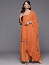 Womem's Printed Regular Gotta Patti Sharara set with Dupatta-AHKUSHDU-COMBO-907